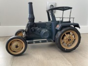 Metalowy Model Traktor - replika - kolekcjonerstwo - dekoracja 