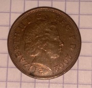 Wielka Brytania. Two pence.2002. Elżbieta II.