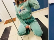 Dres welurowy damski 