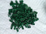 lego 3023 dark green 120szt.
