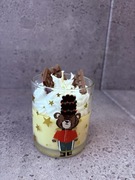 ŚWIECA SOJOWA 100% EKO NA PREZENT KREM ORZECHOWY