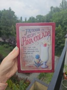 Dekoracja na ścianę metalowa retro blaszka tabliczka przepis Pina colada