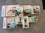 NOWY zestaw VacSy – system próżniowego przechowywania żywności (Zepter)