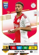 Devyne Rensch 353 Team Mate Karta PANINI FIFA 365 2023