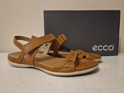 ECCO SANDAŁY SKÓRZANE FLASH - BRĄZOWE ROZ. 39 !!!!!