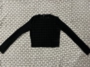 Krótki top z długim rękawem siateczkowy Missguided 38