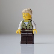 Lego figurka cas582 kobieta stolarz / castle / 10332