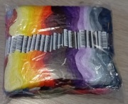 Zestaw muliny/nici, do wyszywania,haftowania,bransoletek,robótek /100 sztuk
