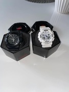 Casio 5081 ga-100A biały i Casio gaw-100b czarny