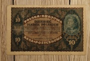 10 marek polskich 1919 - II Serja DQ