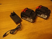 Zestaw 2 baterii Li-Ion z ładowarką