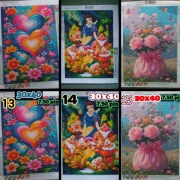 Gotowe Obrazy / Hafty Diamentowe 30x40 3szt ( v5 ) 