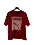 Koszulka Puma czerwona z dużym logiem 2 XL