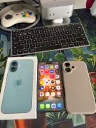 iPhone 16 - Berylowa zieleń 128 GB, 100% bateria, faktura, gwarancja