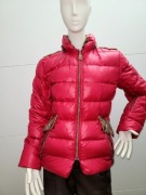 Escada sport luksusowa ciepła kurtka kolor malinowy 