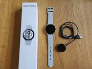 Smartwatch Samsung Galaxy Watch 4 srebrny w bardzo dobrym stanie