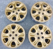 4x100 ENKEI MAZDA ORYGINAŁ FELGI ALUMINIOWE 15 CALI ZŁOTE TOYOTA