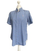 Koszula w kratę Ralph Lauren, niebiesko-biała, 40 (L)