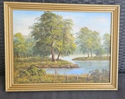 Ładny obrazek ręcznie malowany 