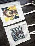 Torby bawełniane torebki tote bag bawełna zestaw Tate Mcrae 