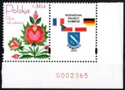 4045 z przywieszką Róże - Rybnikphilex 2010 z numerem