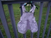 Fioletowa sukienka niemowlęco dziewczęca rozmiar 74-80 cm / 9-12 mies.