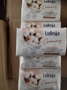 Mydło w kostce Mleczko Bawełniane i Prowitamina B5 - LUKSJA Creamy - 100g