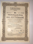 Z52b@STOCZNIA W ELBLĄGU 1000 RM EMISJA 1943  LITERA B
