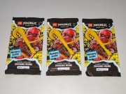 Karty Lego Ninjago Dragons Rising 3 Paczki Nowe