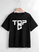 T-shirt Top G Hustler's Mindset – Żyj na Własnych Zasadach