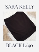 SARA KELLY**Elegancka Czarna Spódniczka Nowa*40/L
