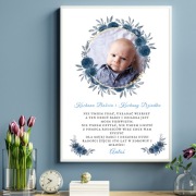 Plakat Babcia i Dziadek A4 | ramka w komplecie | personalizacja