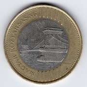 200 forintów, 2009r. Węgry. Trzecia Republika