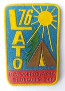 Naszywka Lato76 Bialskopodlaska Chorągiew ZHP Harcertwo