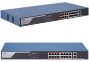 Switch PoE Zarządzalny Przełącznik Hikvision 16 Portów Do Kamer