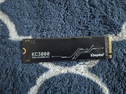 2xKingston 1TB M.2 PCIe Gen4 NVMe KC3000 