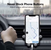 Uchwyt na telefon grawitacyjny.