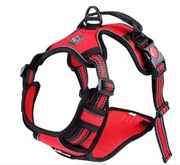 Szelki dla psa MONTANA typu guard MOCNE solidne PREMIUM Lalazoo czerwone M