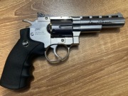 Dan Wesson 4" Silver rewolwer wiatrówka plus kartusze CO2 10x