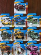 Hot Wheels 10 szt  Porsche Dodge BMW Honda Land Rover  2025