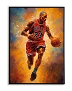 Michael Jordan Plakat A3 Komiksowy - trzeci plakat GRATIS