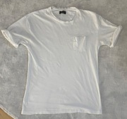 Zara t shirt basic biały modny koszulka S okazja