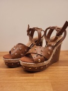 Sandały letnie na koturnie 