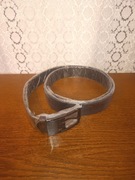 Pasek skórzany czarny 130