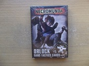 NECROMUNDA ORLOCK GANG TACTICS CARDS - NOWY