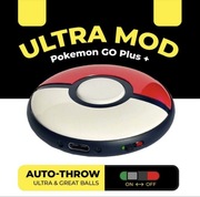 Zmodyfikowany Pokémon Go Plus + | sam rzuca Great i Ultra Ball