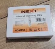 Dzwonek modułowy 230 V NEXT