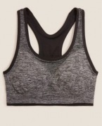 H&M top sportowy Stanik sportowy top do spania Miękki, bez fiszbinów S Bdb