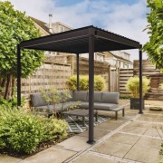 Pergola ogrodowa Mirador Solid 80 3x3 m antracyt