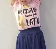 |Be Lucky t-shirt dziecięcy różowy bawełna rozmiar 104 (99 - 104 cm)